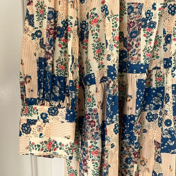 Sezane Benedetta Patchwork Print Dress - Picture 11 of 15